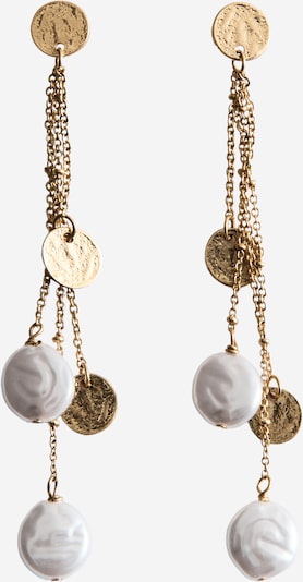 MANGO Naušnice u zlatna / biserno bijela, Pregled proizvoda