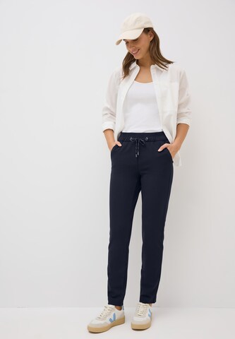 CECIL Slim fit Pants 'Tracey' in Blue