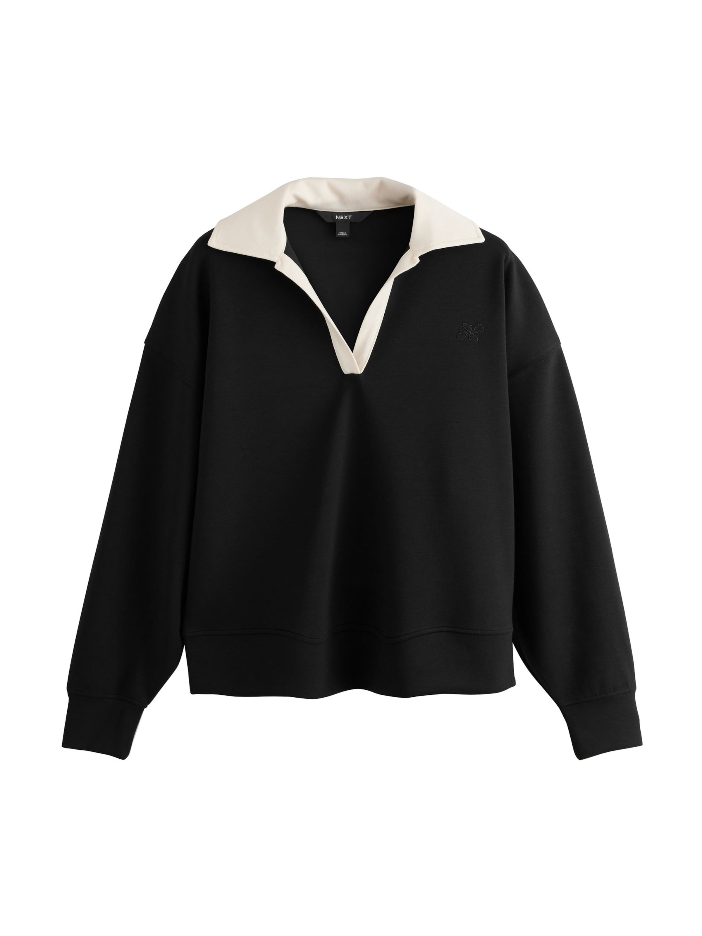 Felpa di Next in nero: frontale