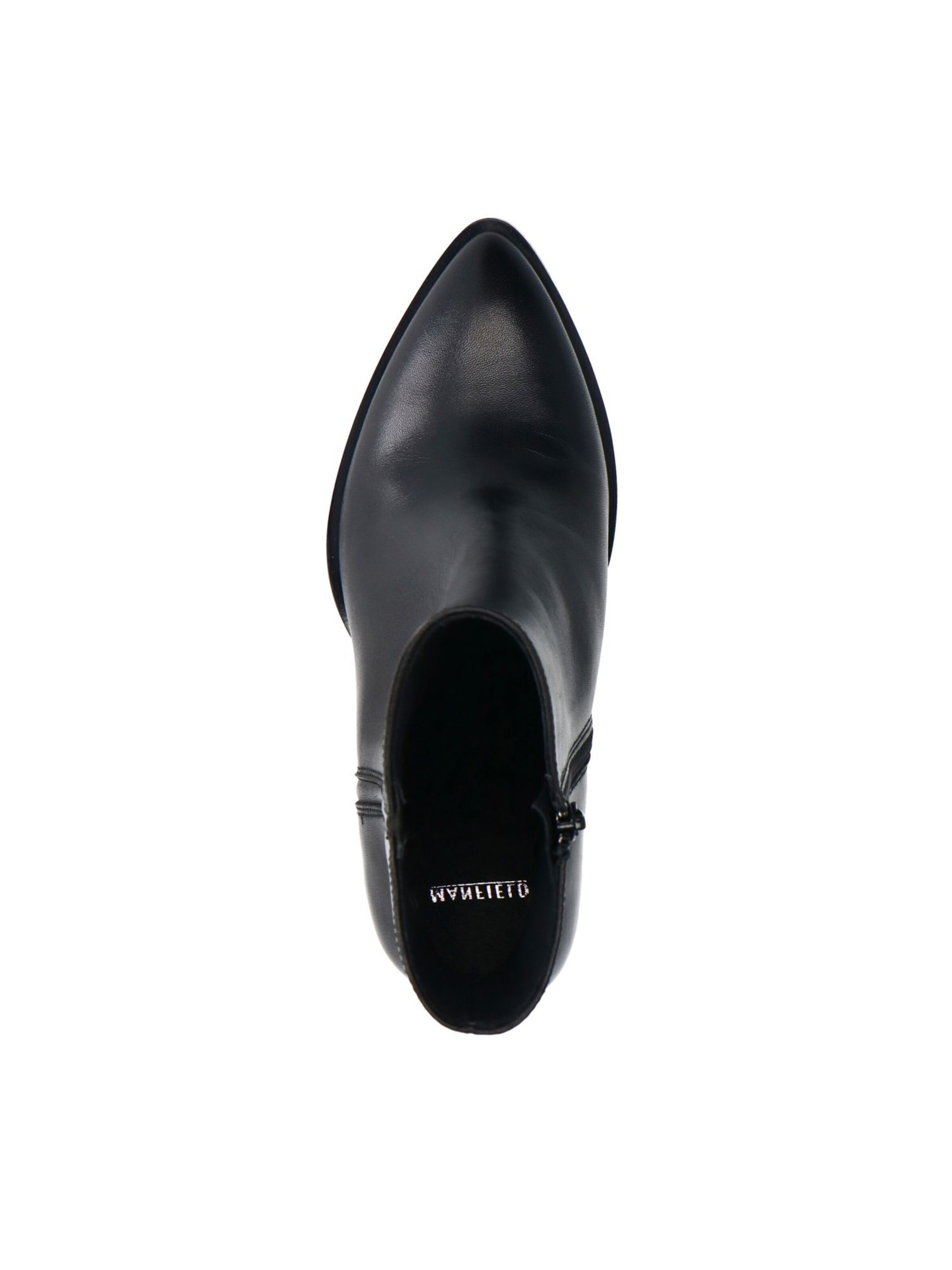 MANFIELD Booties in Black