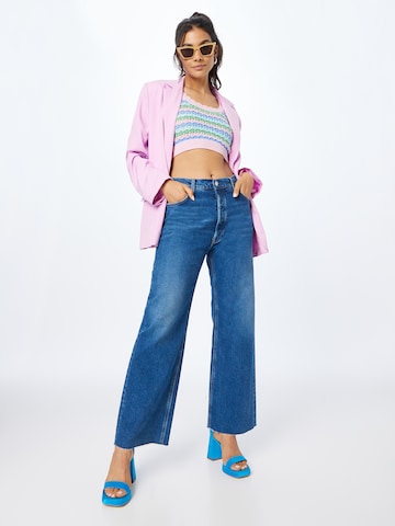 REPLAY Wide leg Jeans in Blauw