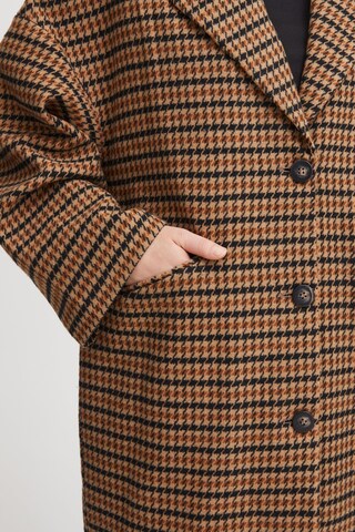 Manteau mi-saison 'Ihemmalu Ja' ICHI en marron