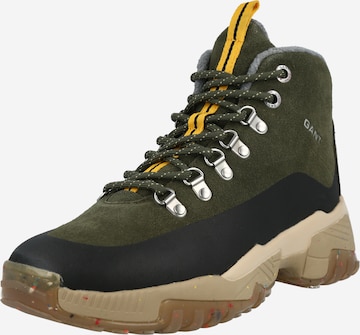 GANT Lace-Up Boots 'Dandre' in Green: front