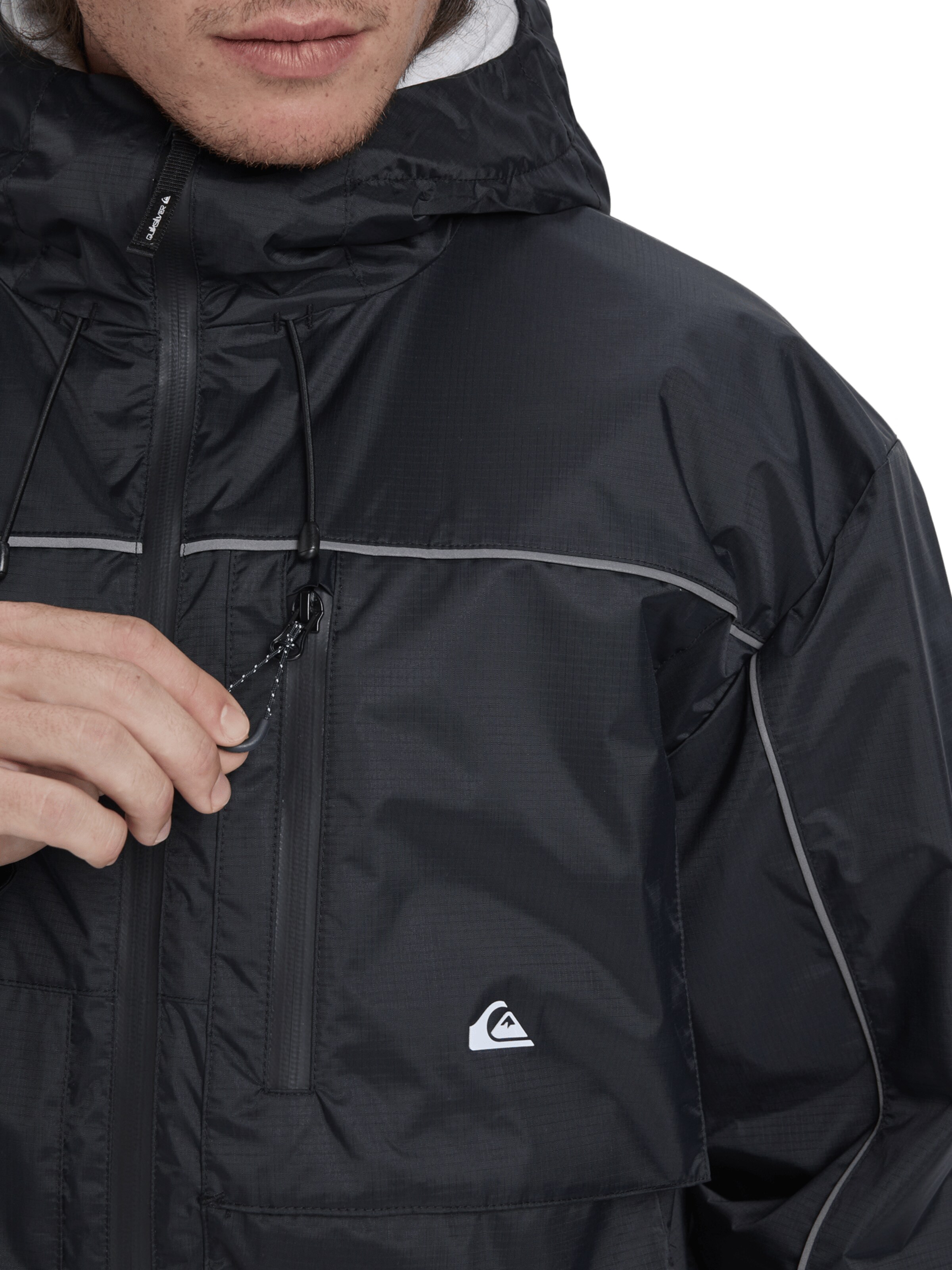 QUIKSILVER Jacke 'Full Rig' in Schwarz
