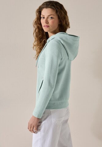 CECIL Sweatjacke in Grün