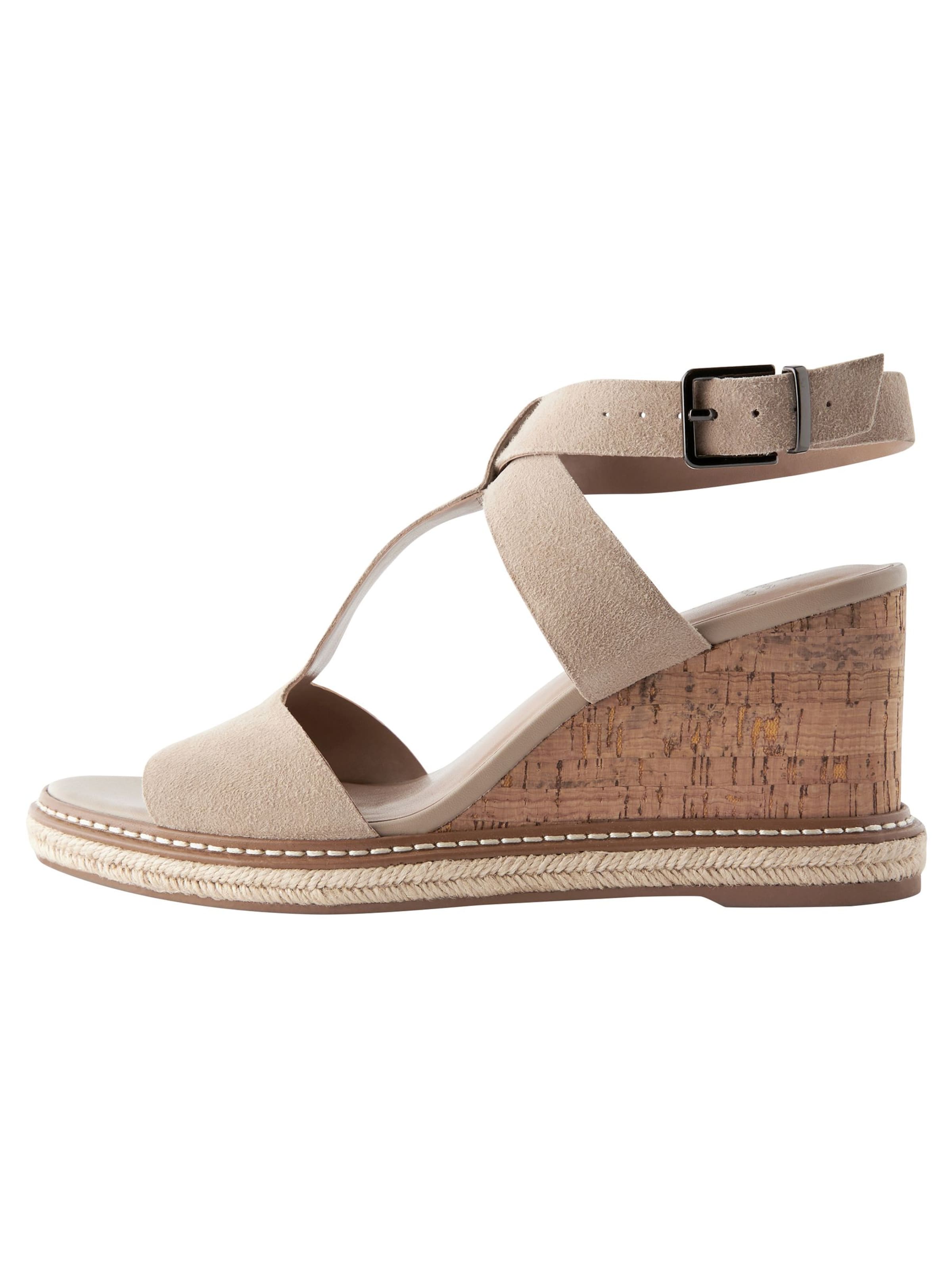 Next Strap sandal in Beige: front