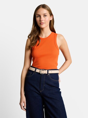 TOM TAILOR DENIM Top in Orange: Vorderseite