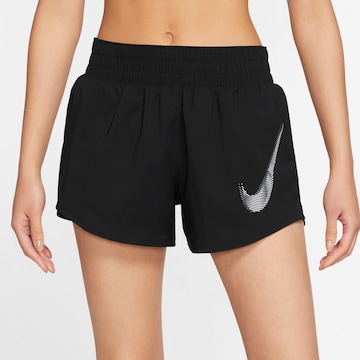 NIKE Loose fit Workout Pants in Black: front