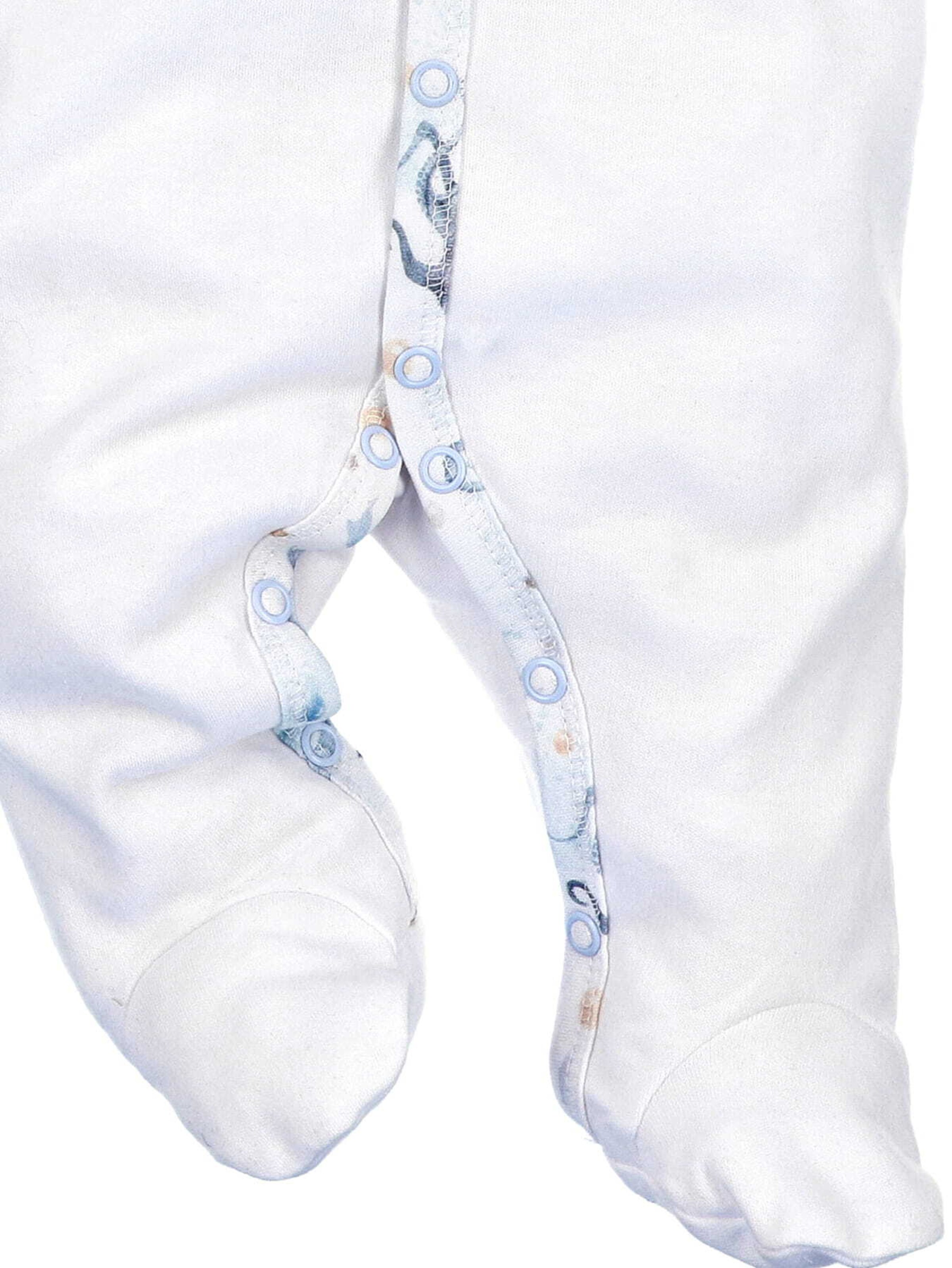 NINI Rompertje/body 'Meerestiere' in Blauw