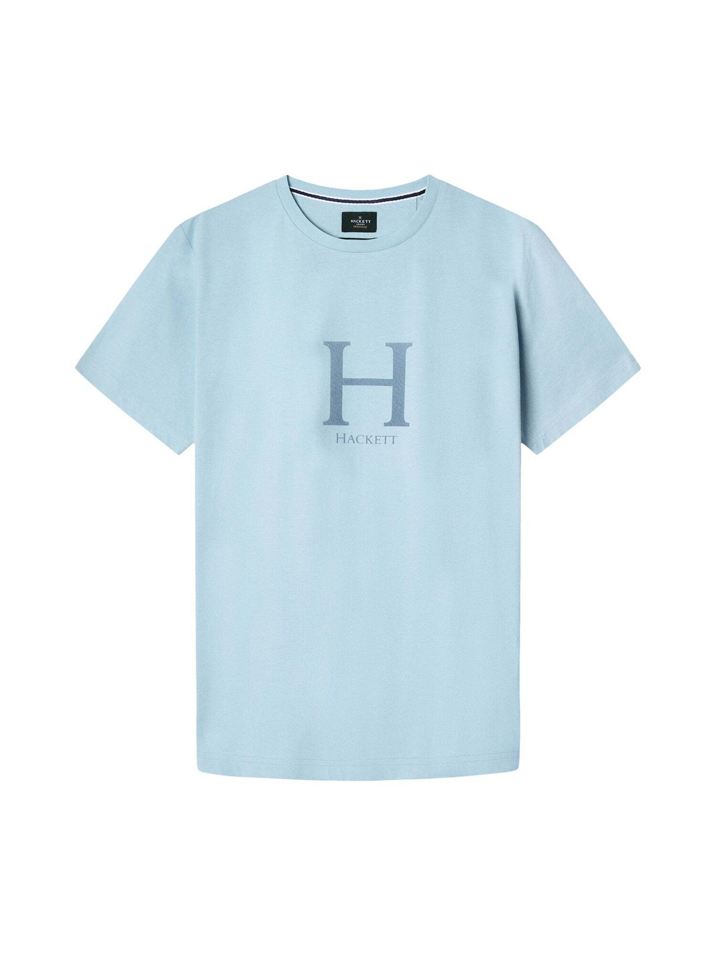 T-Shirt 'Heritage' Hackett London en bleu : devant