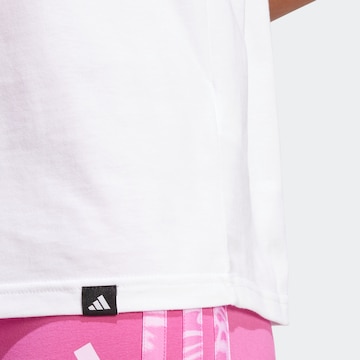 ADIDAS SPORTSWEAR Функционална тениска 'Tech Fill' в бяло