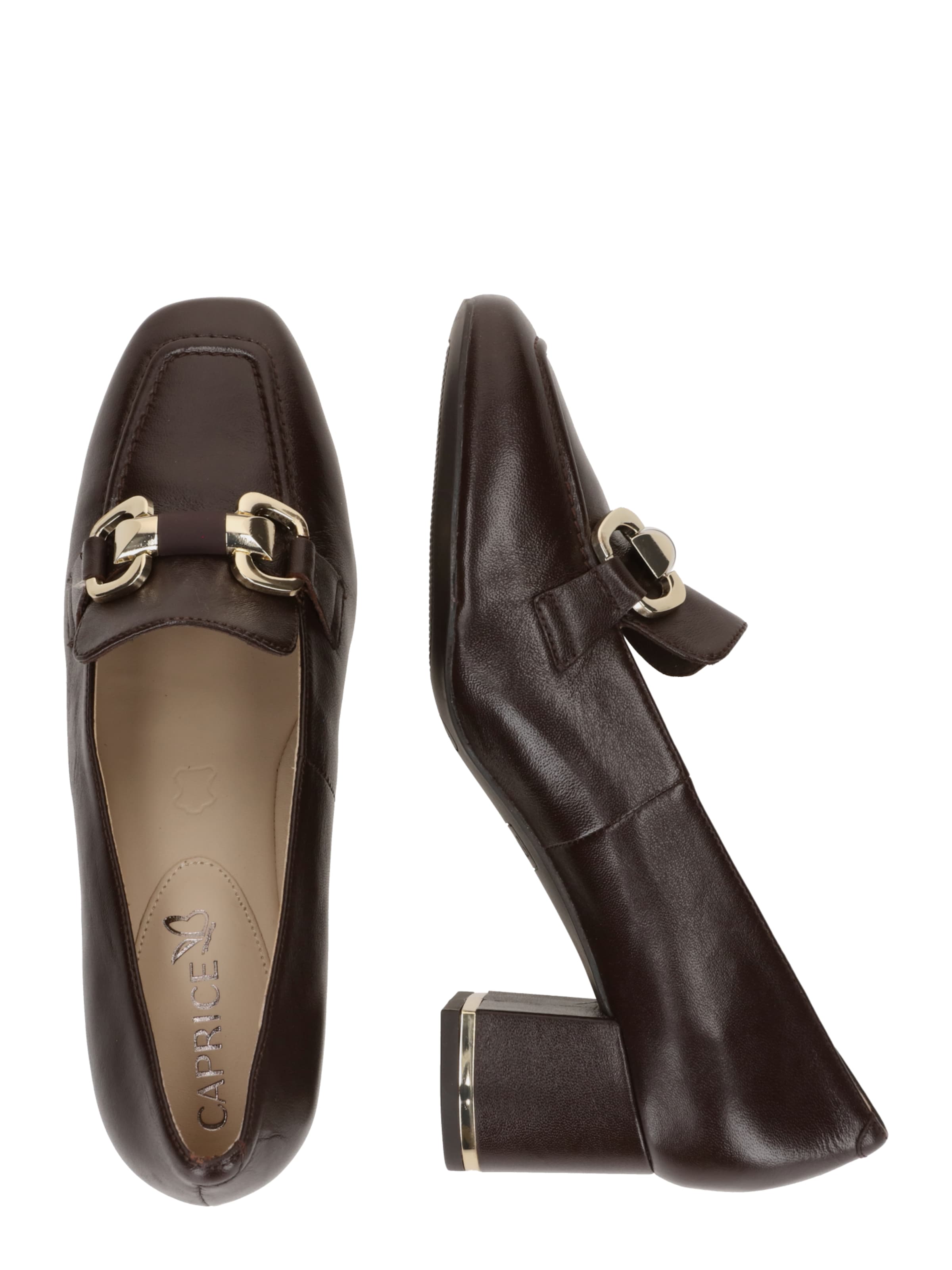 CAPRICE Лодочки в Коричневый