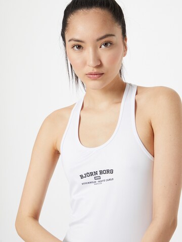 BJÖRN BORG Sports top in White