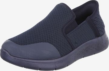 CoolWalk Slip-Ons in Blue: front
