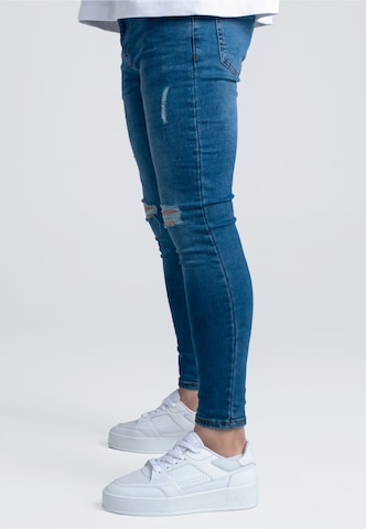 SikSilk Skinny Jeans in Blauw