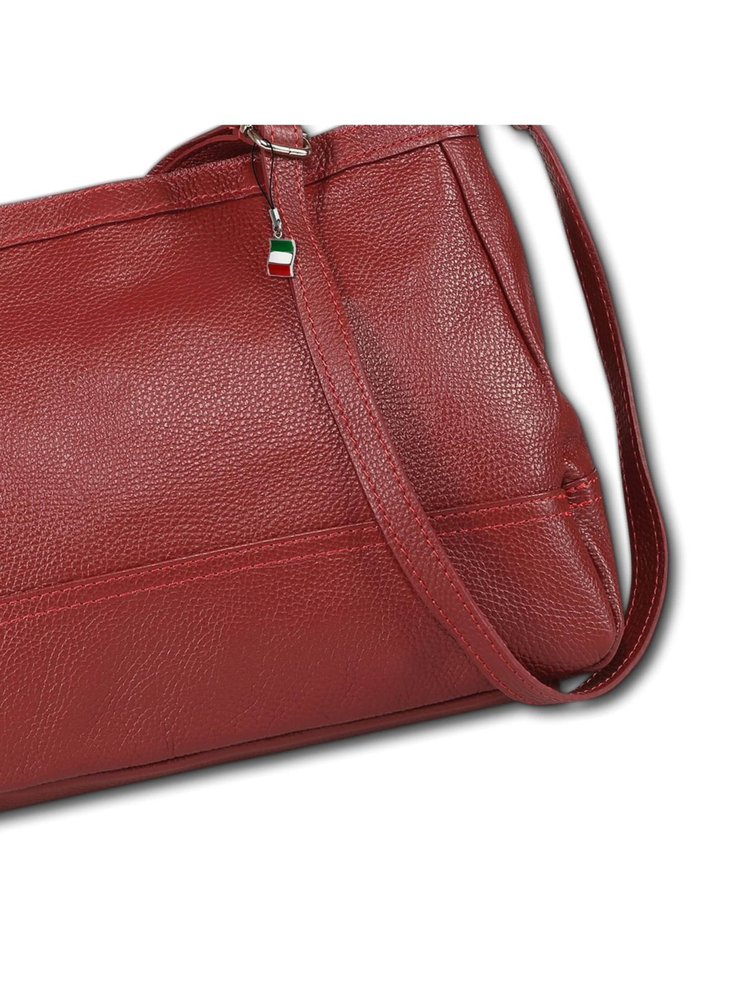 Borsa a mano di Florence in rosso
