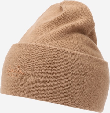 Lala Berlin Čepice – béžová: přední strana