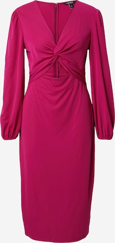 Lauren Ralph Lauren Платье 'Lizbel' в Ярко-розовый: спереди