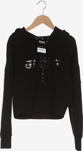 GUESS Sweatshirt & Zip-Up Hoodie in XS in Black: front
