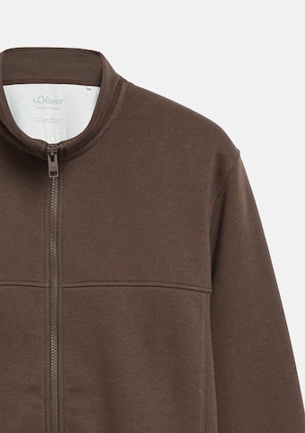 Veste de survêtement s.Oliver en marron