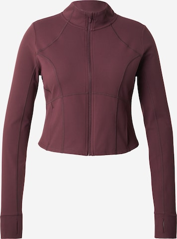 Fabletics Αθλητικό μπουφάν σε κόκκινο: μπροστά