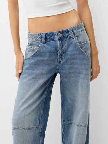 Loosefit Jean Bershka en bleu