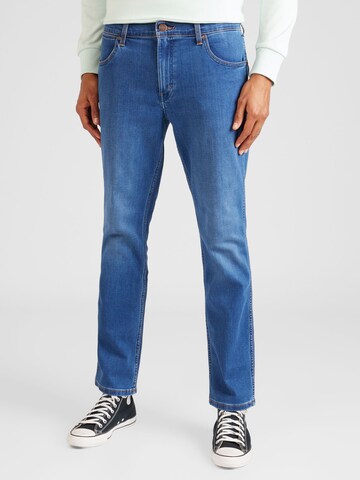 WRANGLER Regular Jeans 'GREENSBORO' in Blauw: voorkant