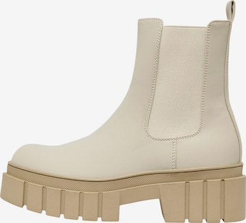 ONLY Chelsea Boots 'Baiza' i beige: forside