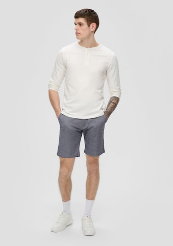QS Regular Панталон Chino 'John' в сиво