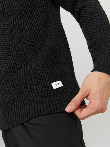 Pullover 'JJStanford' di JACK & JONES in nero
