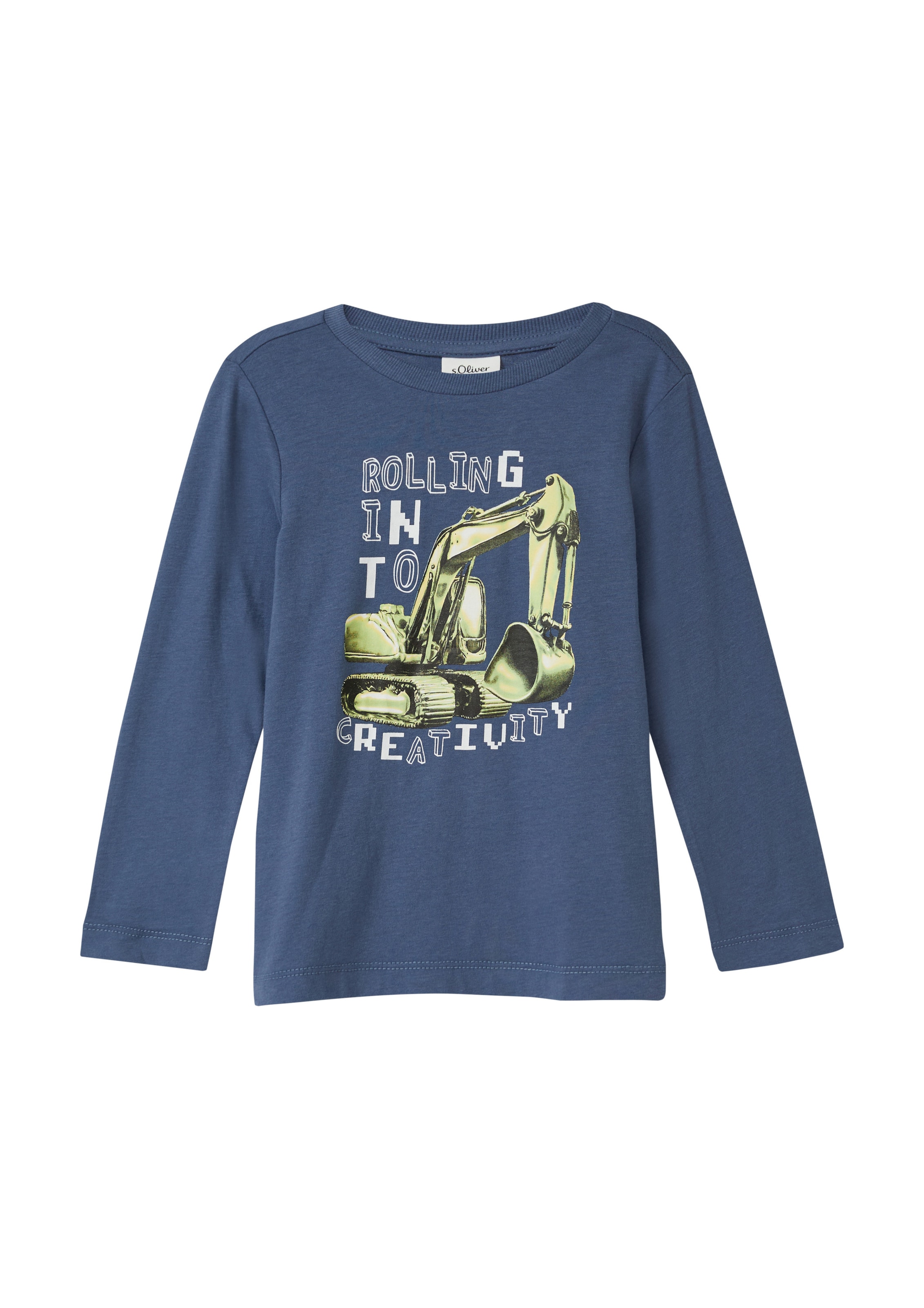 s.Oliver Shirt in Blau: Vorderseite