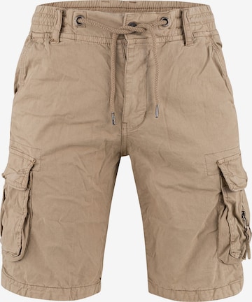 poolman Pants ' Cargoshorts Urban Explorer ' in Beige: front