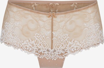 LingaDore Boyshorts in Beige: front