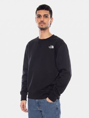 THE NORTH FACE Sweatshirt 'Men's Essential Relaxed Crew Black' in Black: front