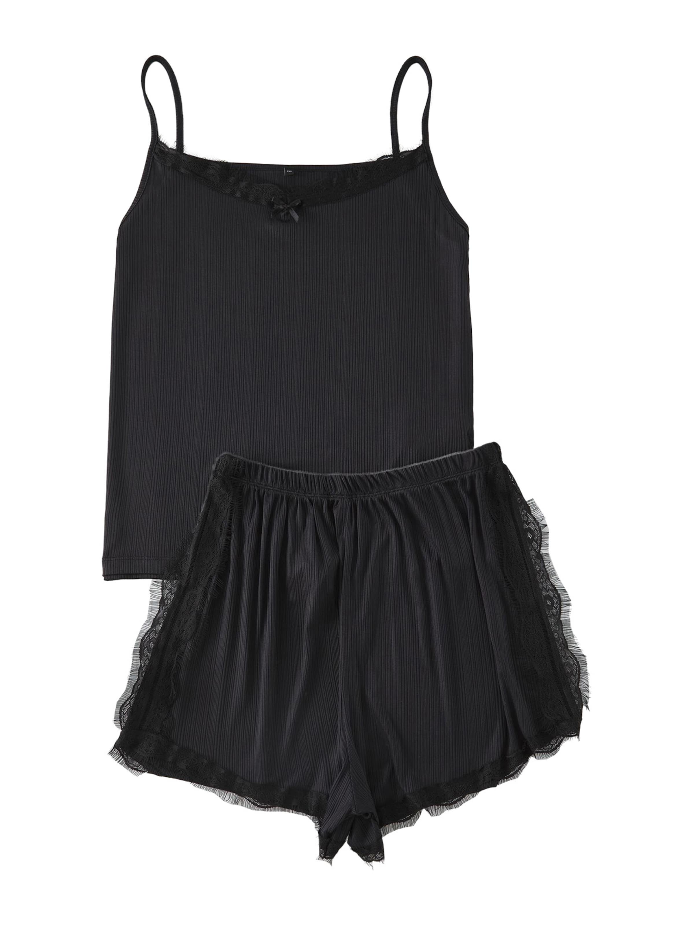 Trendyol Curve Kraťasy - Čierna: predná strana