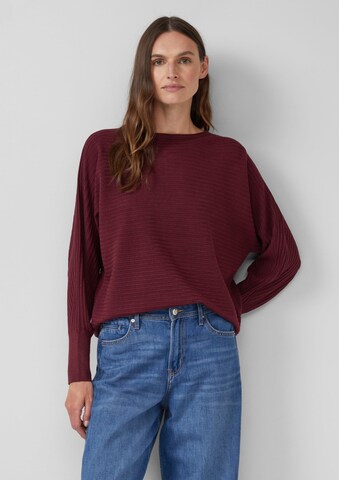 s.Oliver Pullover in Rot: Vorderseite