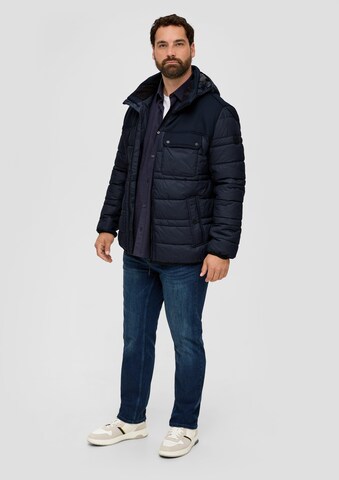 s.Oliver Winterjas in Blauw