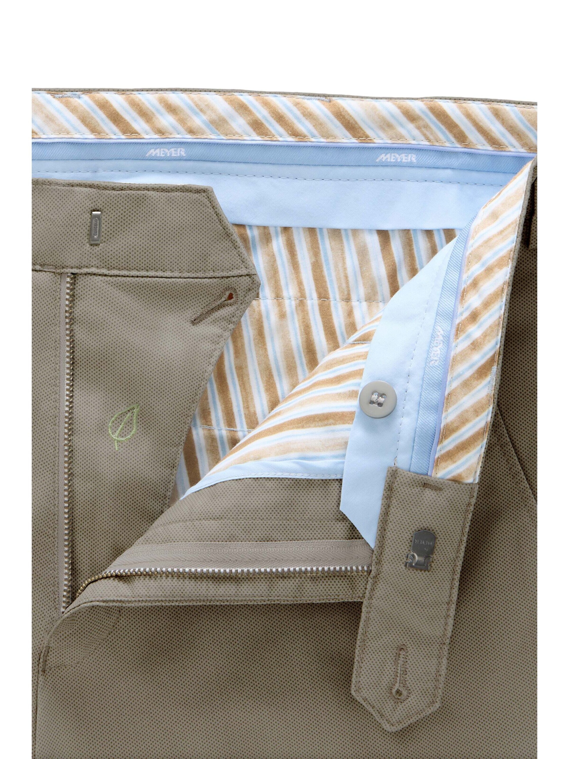 MEYER Regular Chino 'Bonn 1-5075' in Grijs