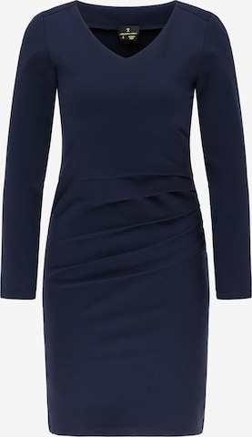 DreiMaster Klassik Dress in Blue: front