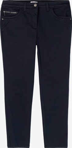 SHEEGO Slim fit Trousers in Blue: front