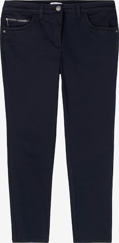 SHEEGO - Slimfit Pantalón en azul: frente