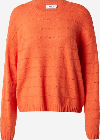 ONLY Pullover 'KATIA' i rød: forside