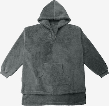 Traumhaft schlafen - Castell - Markenbettwäsche Oversized sweater 'Castell Polar Bear Hoodie (0230399)' in Grey: front