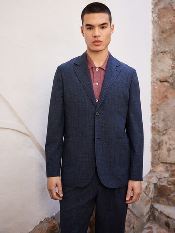 Next Regular fit Blazer in Blue: front