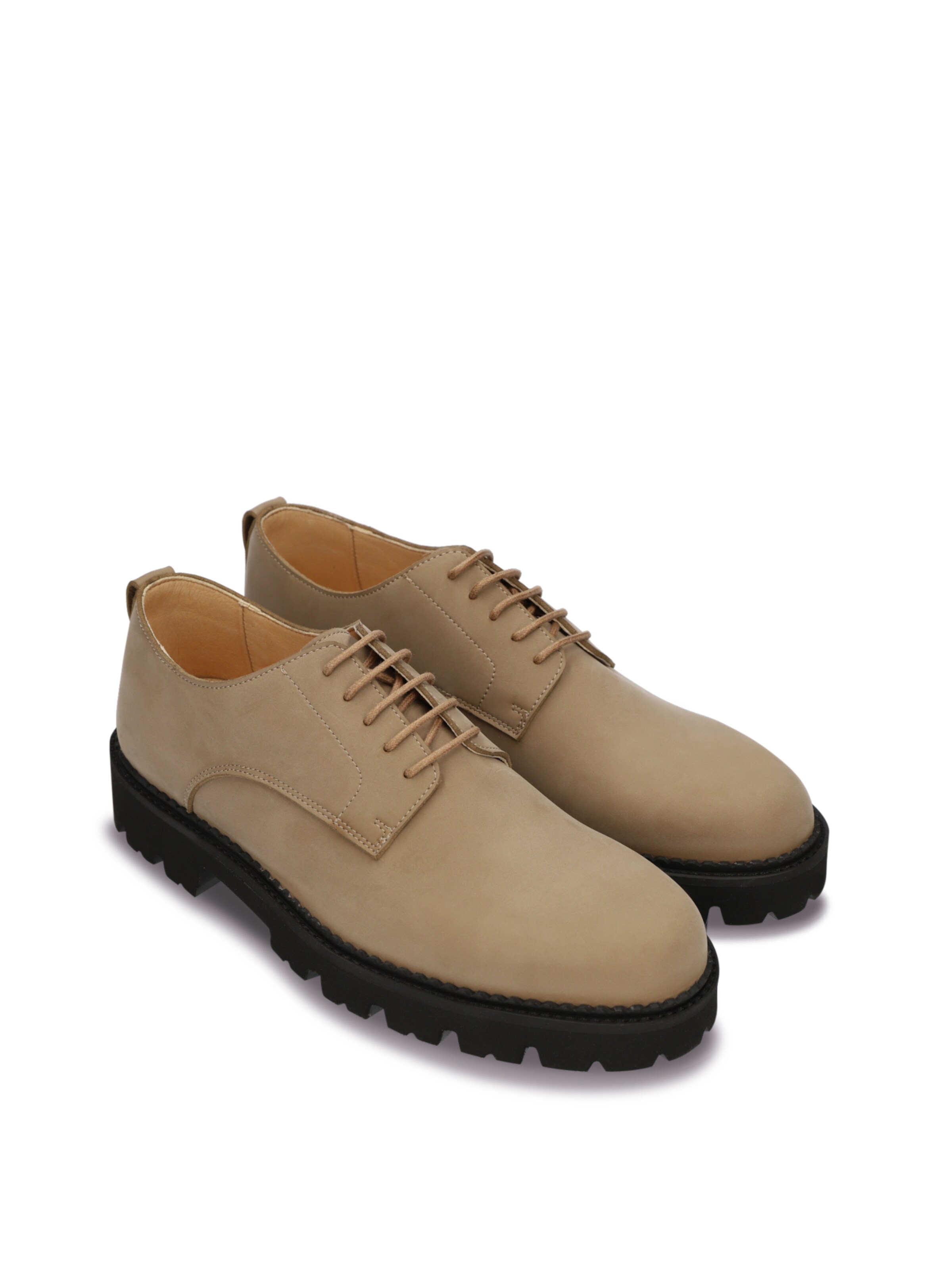 nae Vegan Shoes Schnürschuh 'Adrien' in Beige