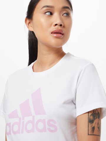 T-shirt fonctionnel 'Essentials' ADIDAS SPORTSWEAR en blanc