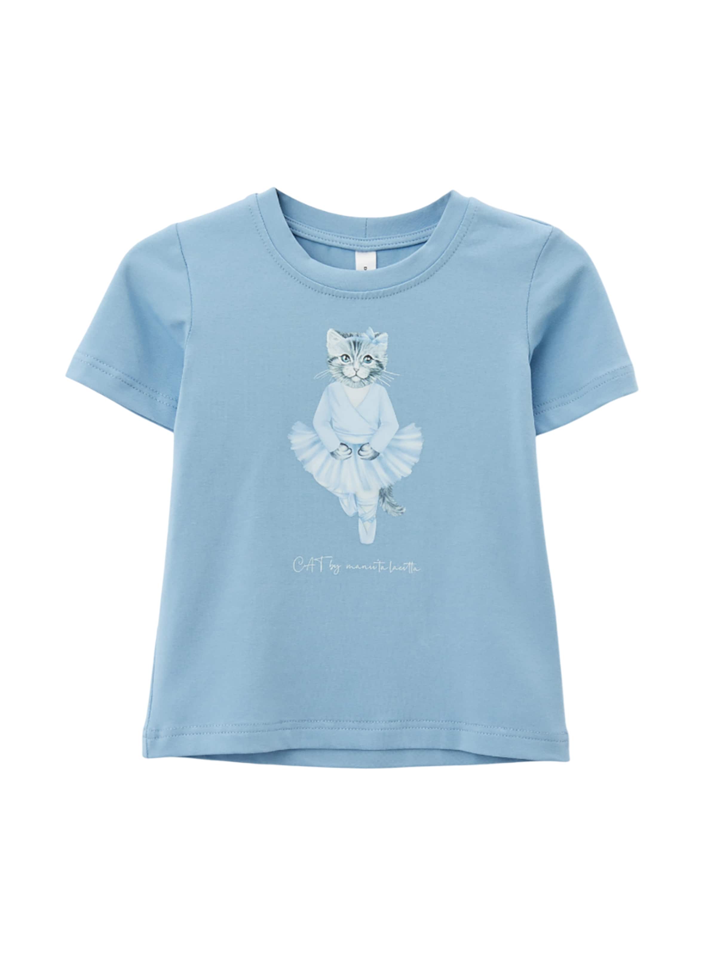 Cat e Lolette Bluser & t-shirts 'Ballerina Cat' i blå: forside