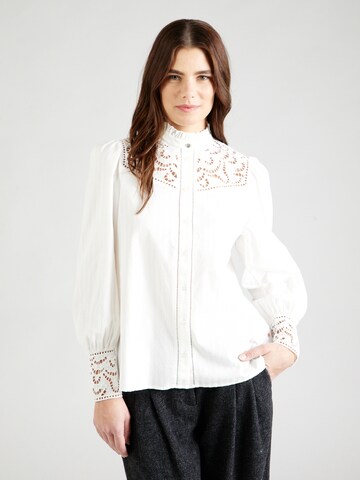 BOSS Blouse 'C_Babyco' in White: front