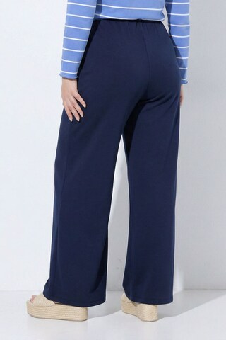 Ulla Popken Loosefit Jogginghose in Blau
