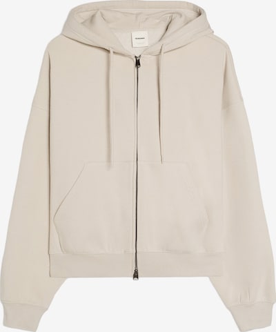 Bershka Collegetakki koossa XS värissä beigenharmaa, Tuotenäkymä